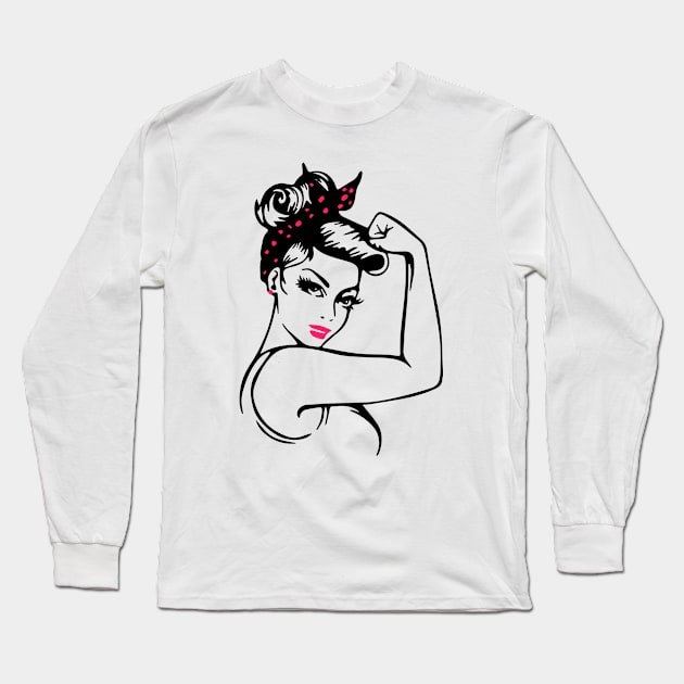 strong independent woman Long Sleeve T-Shirt by H&G